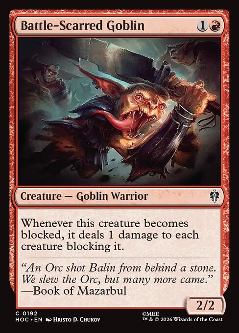 Battle-Scarred Goblin 192