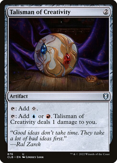 Talisman of Creativity 876