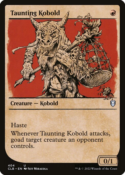 Taunting Kobold 404