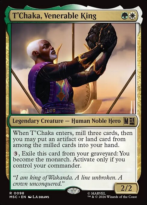 T'Chaka, Venerable King 98