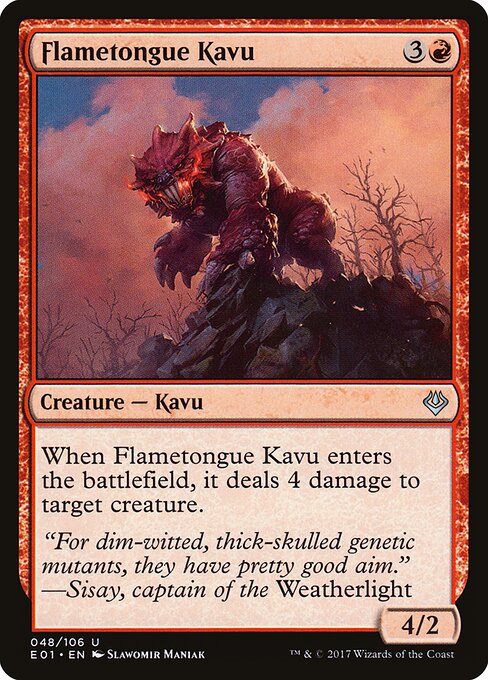 Flametongue Kavu 48