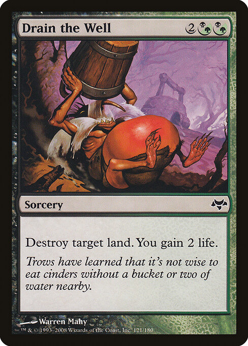 Drain the Well 121