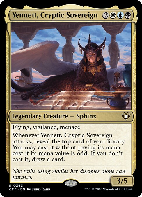 Yennett, Cryptic Sovereign 363