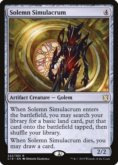 Solemn Simulacrum 222