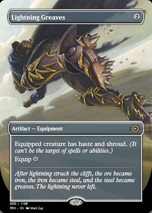 Lightning Greaves 82806
