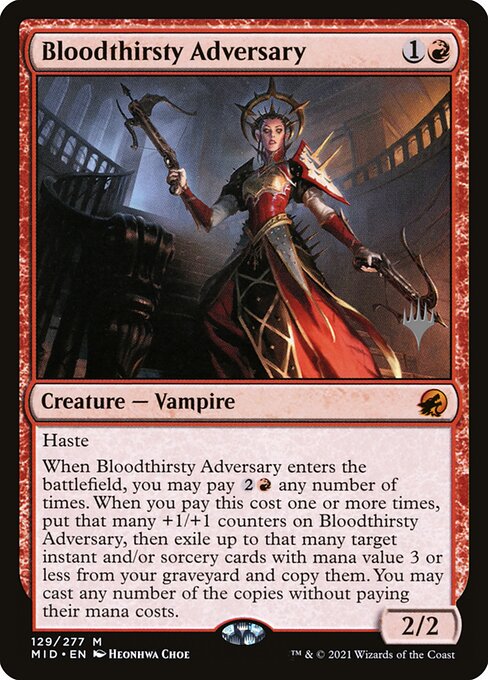 Bloodthirsty Adversary 129p