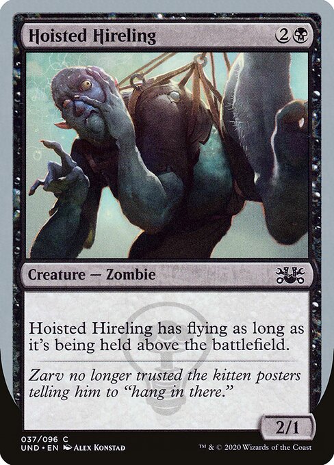 Hoisted Hireling 37