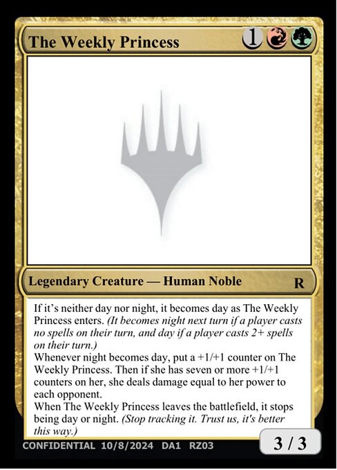 The Weekly Princess RZ03e