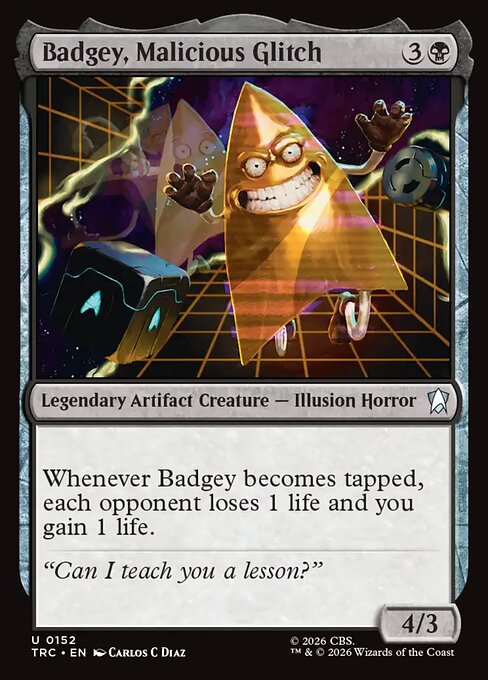 Badgey, Malicious Glitch 152