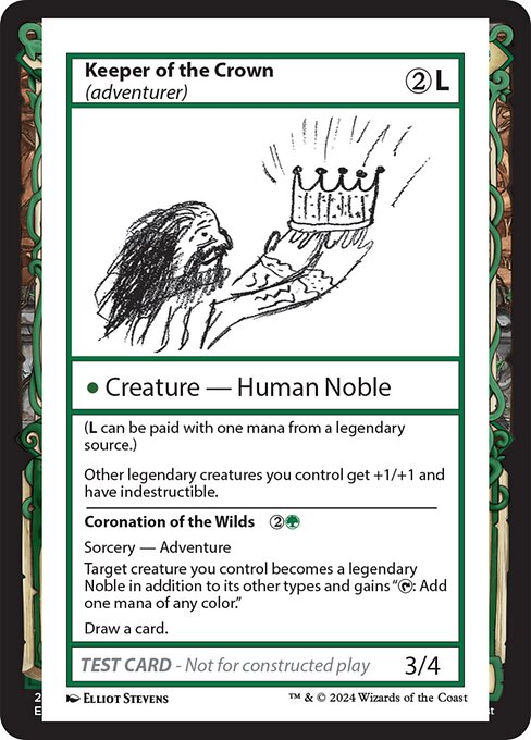 Keeper of the Crown // Coronation of the Wilds 577