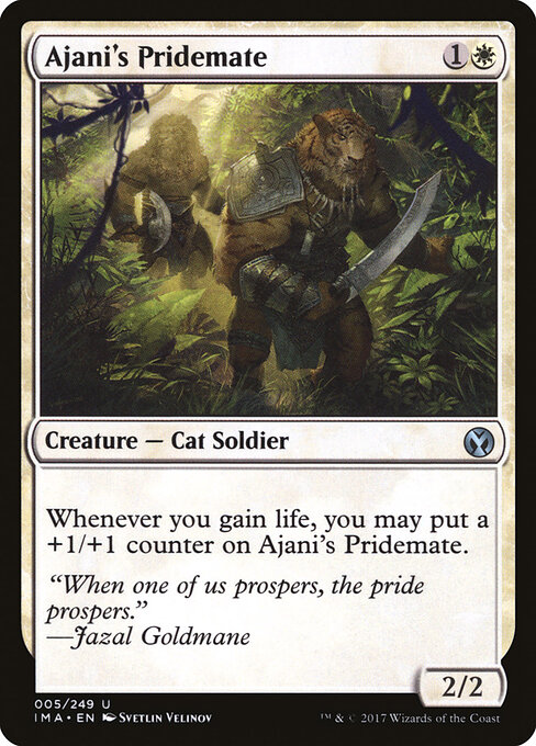 Ajani's Pridemate 5