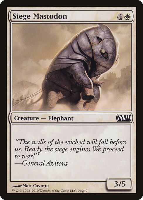 Siege Mastodon 29