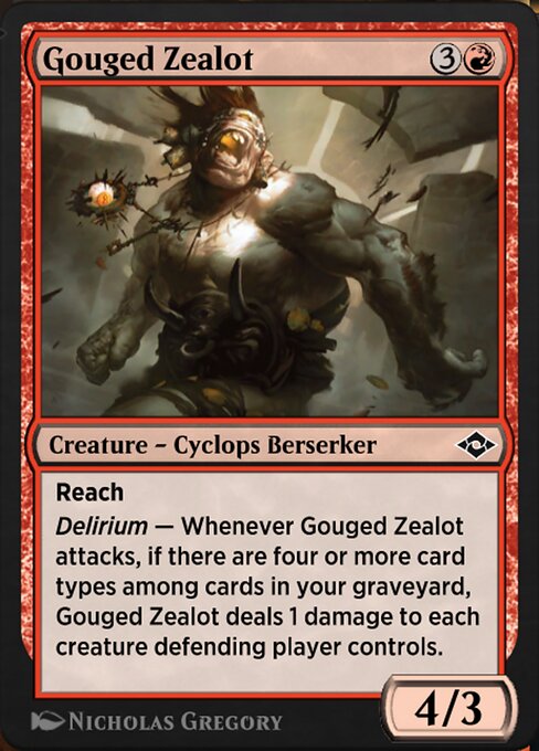 Gouged Zealot 463
