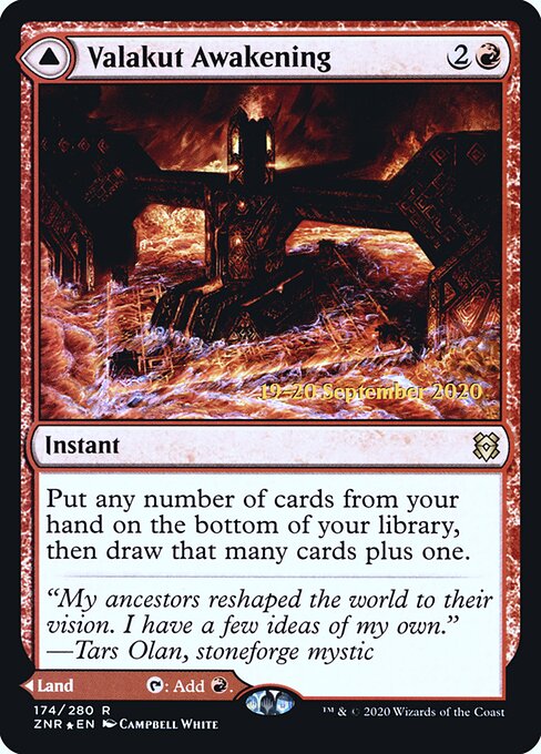 Valakut Awakening // Valakut Stoneforge 174s