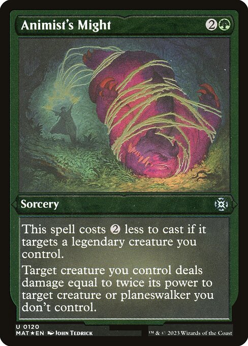 Animist's Might 120