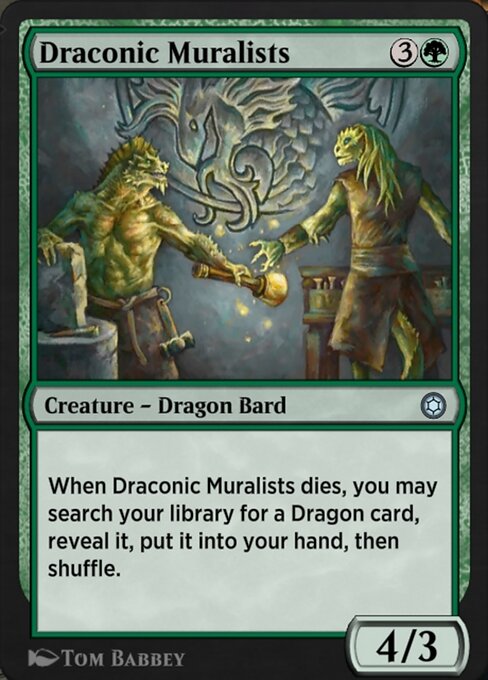 Draconic Muralists 205
