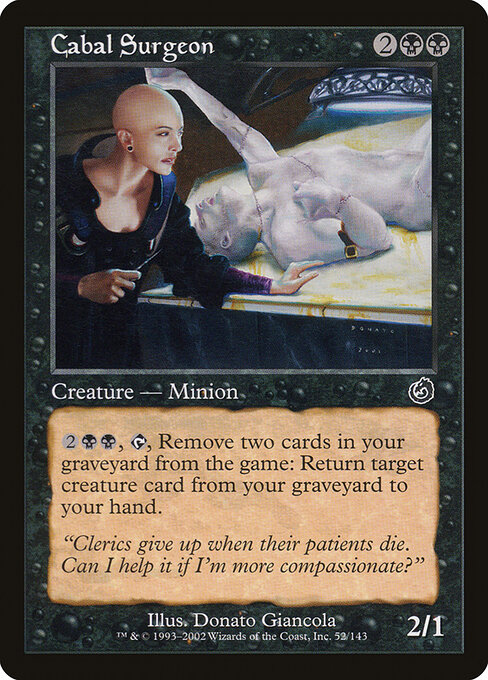 Cabal Surgeon 52
