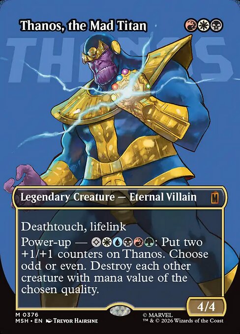Thanos, the Mad Titan 376