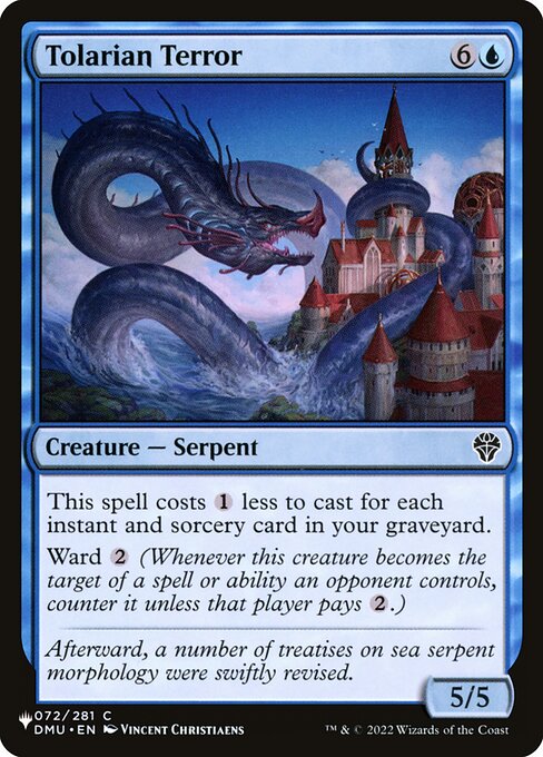 Tolarian Terror DMU-72