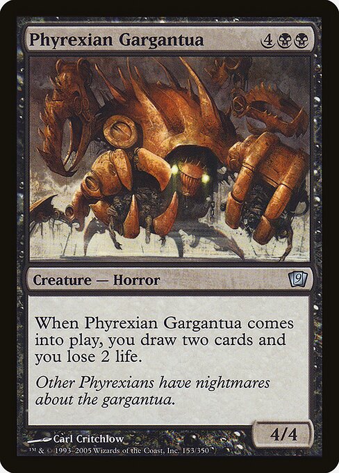 Phyrexian Gargantua 153★