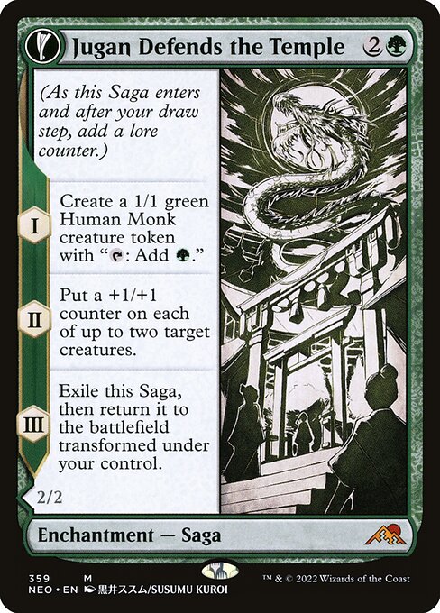 Jugan Defends the Temple // Remnant of the Rising Star 359