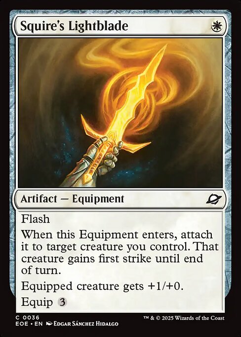 Squire's Lightblade 36