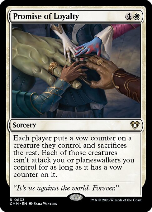 Promise of Loyalty 833