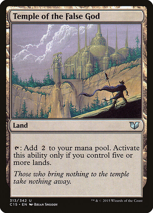 Temple of the False God 313