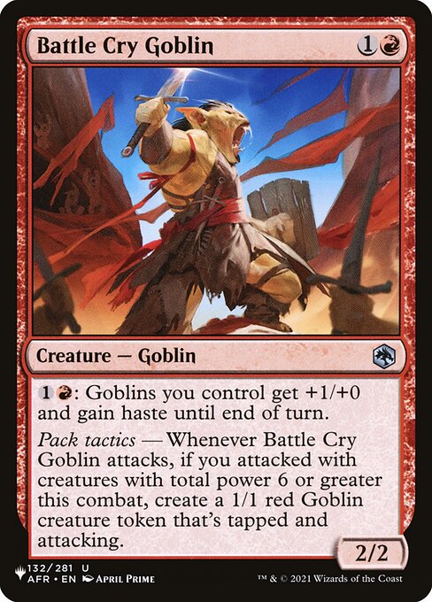 Battle Cry Goblin AFR-132