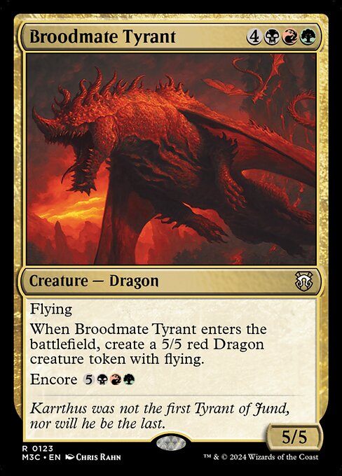 Broodmate Tyrant 123