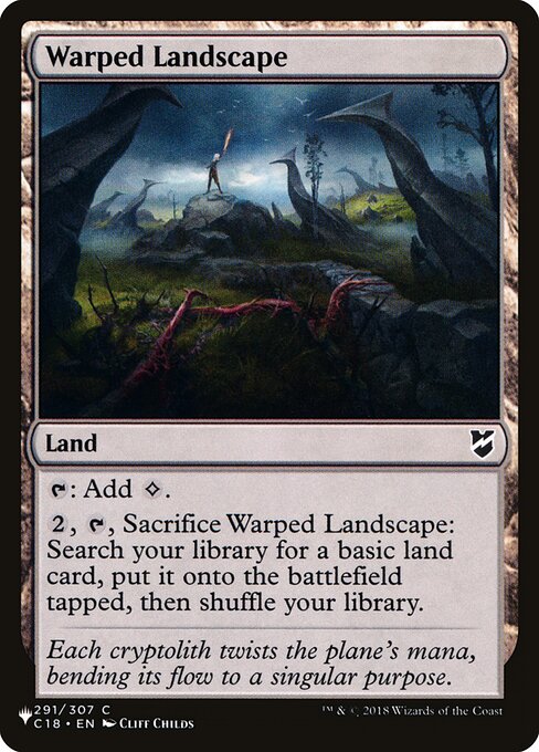 Warped Landscape C18-291