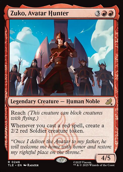 Zuko, Avatar Hunter 246