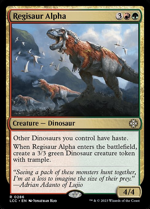 Regisaur Alpha 286