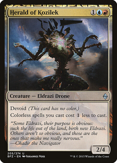 Herald of Kozilek 205