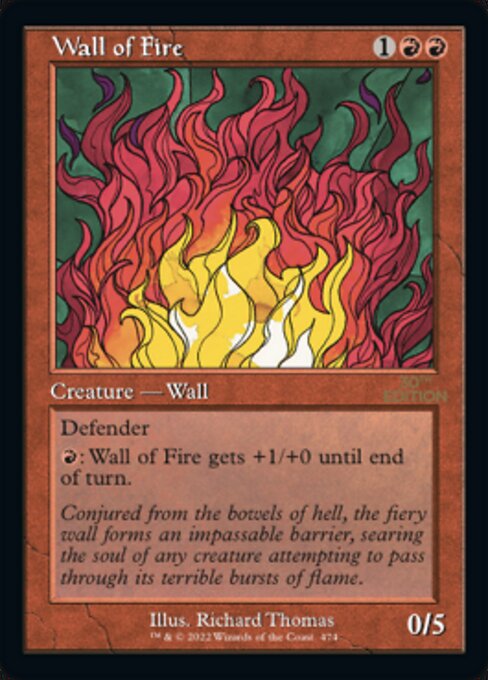 Wall of Fire 474