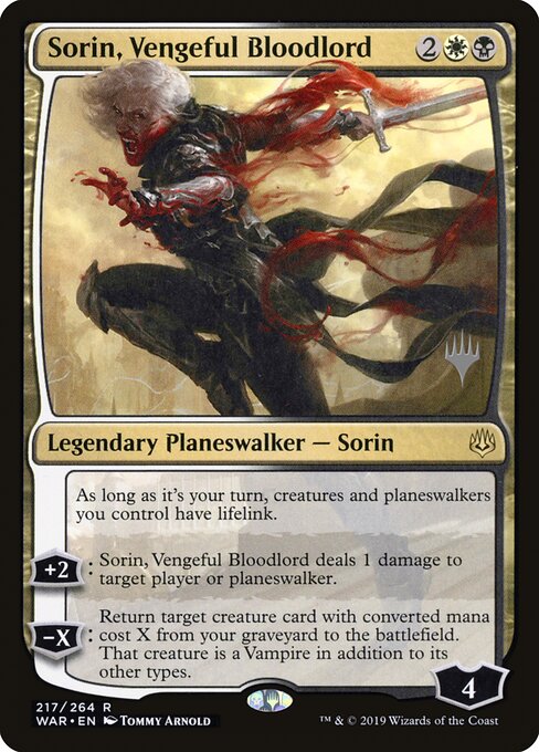 Sorin, Vengeful Bloodlord 217p