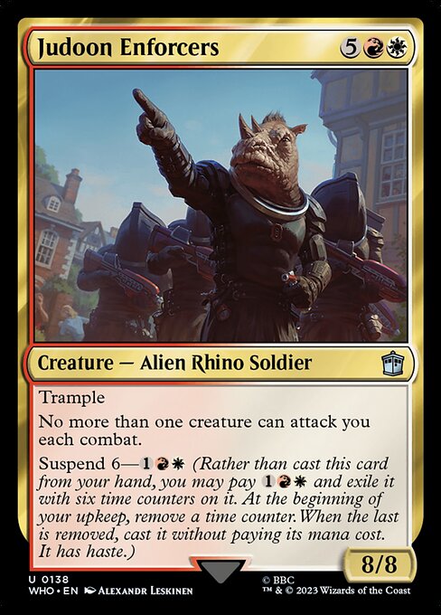 Judoon Enforcers 138