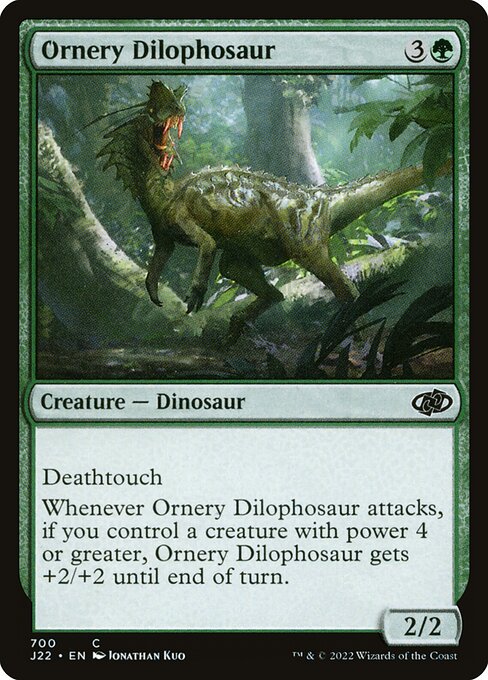Ornery Dilophosaur 700