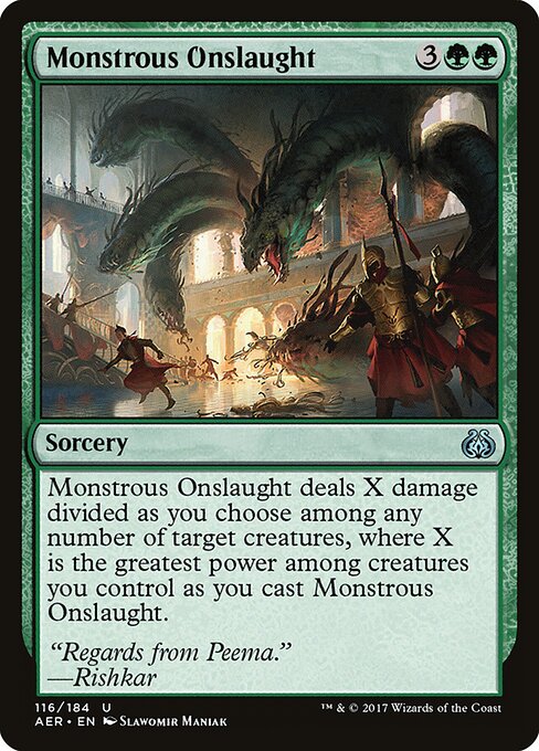 Monstrous Onslaught 116
