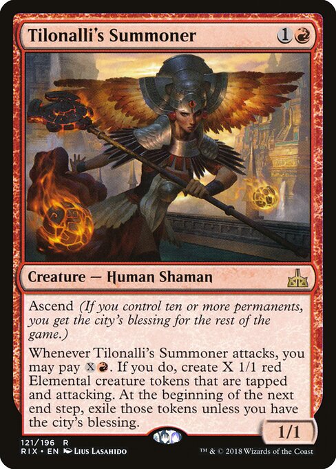 Tilonalli's Summoner 121