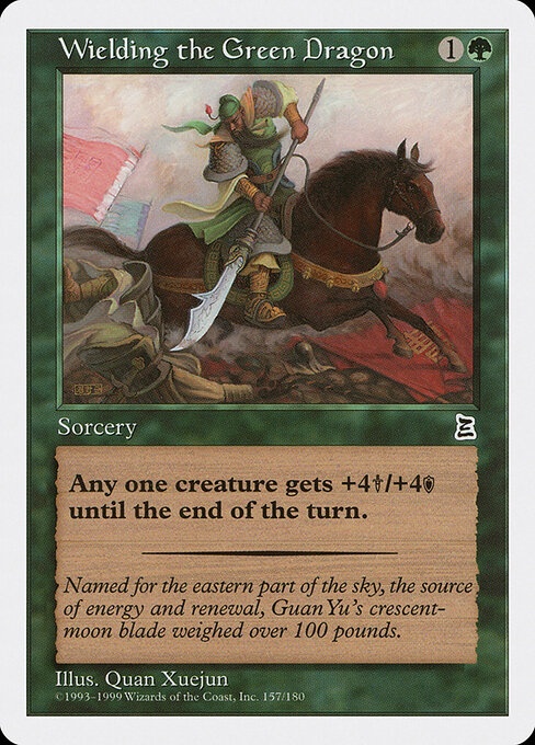Wielding the Green Dragon 157
