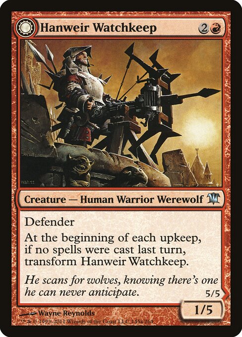 Hanweir Watchkeep // Bane of Hanweir 145