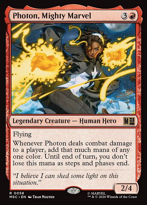 Photon, Mighty Marvel 58