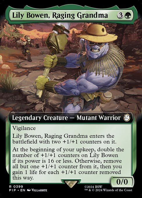 Lily Bowen, Raging Grandma 399