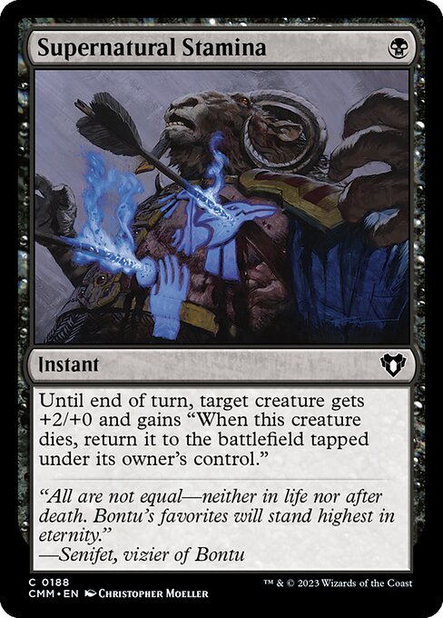 Supernatural Stamina 188