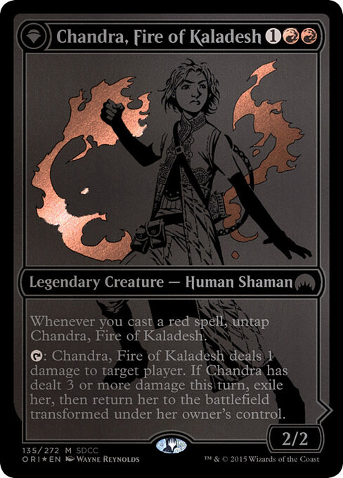 Chandra, Fire of Kaladesh // Chandra, Roaring Flame 135