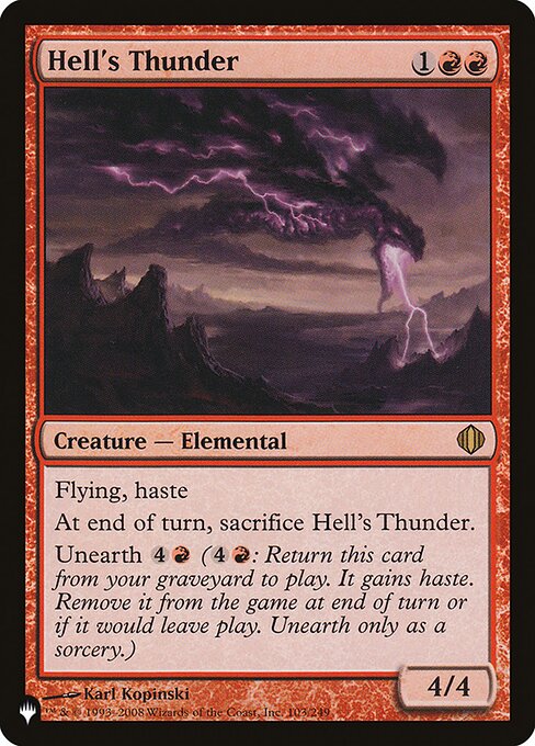 Hell's Thunder ALA-103