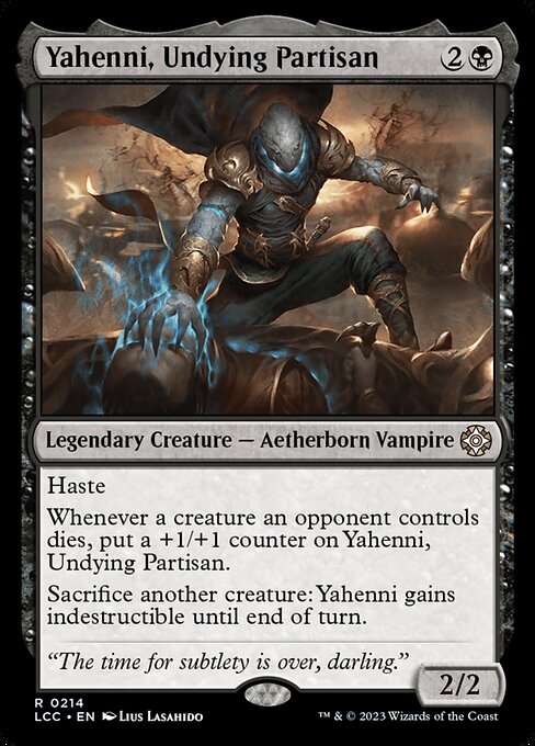 Yahenni, Undying Partisan 214
