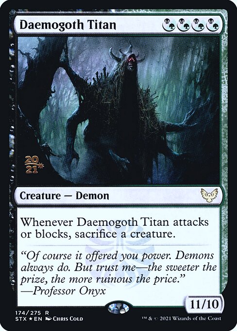 Daemogoth Titan 174s