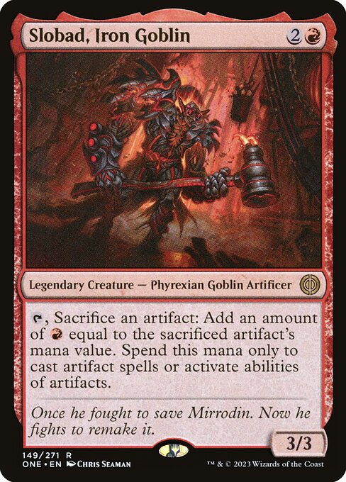 Slobad, Iron Goblin 149